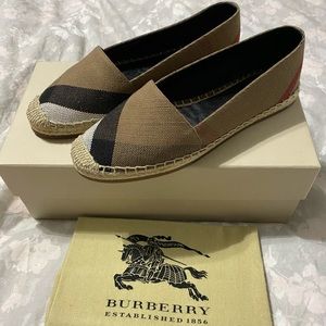Burberry Hodgeson Espadrilles 36.5
